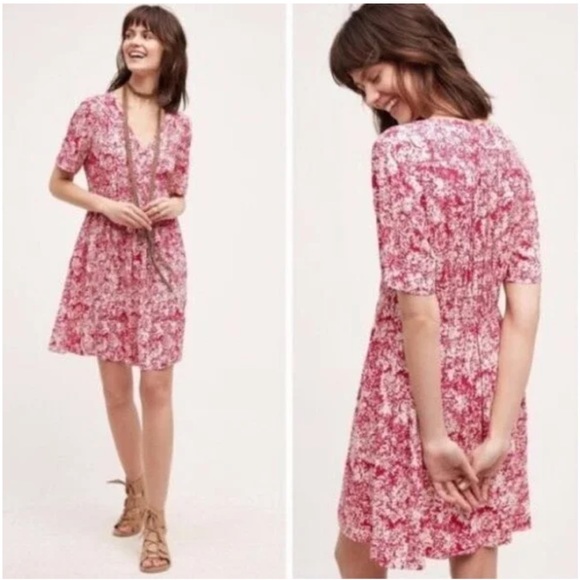 Anthropologie HD in Paris Archipelago spring floral dress, 8. - Picture 2 of 10